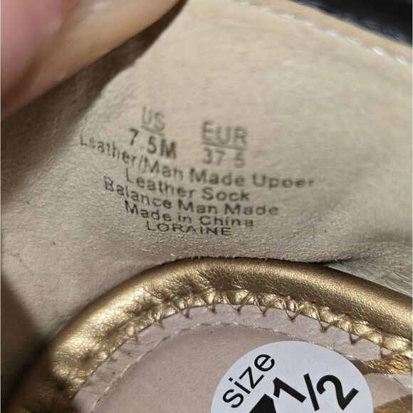 Sam Edelman Leopard Print Leather Flats Womans Size 7.5 - Picture 8 of 8